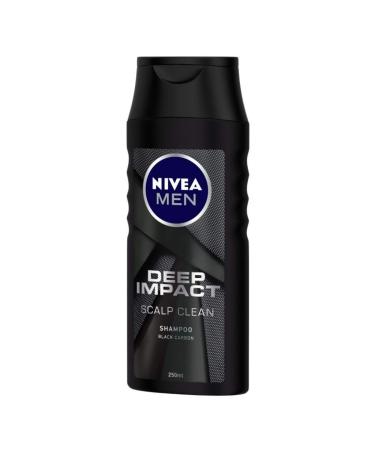 Nivea Men Deep Impact Scalp Clean Shampoo 250ml - Best Scalp Care | Buy Online Internationally - Buy Online on GoSupps.com