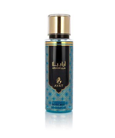 AYAT PERFUMES - Perfumed Mist 250ml - Body Mist with Oriental Scents - Arabian Fragrance For Men and Women - Made in Dubai (Arabella)