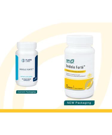 Klaire Labs Indole Forte - DIM & Indole-3-Carbinol Detox Support - 60 Capsules - Buy Online on GoSupps.com
