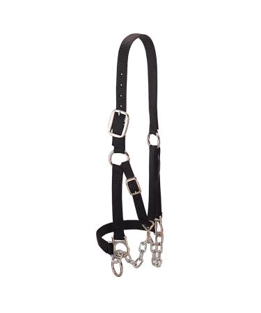 Weaver Leather Heavy-Duty Restraint Halter Medium Black