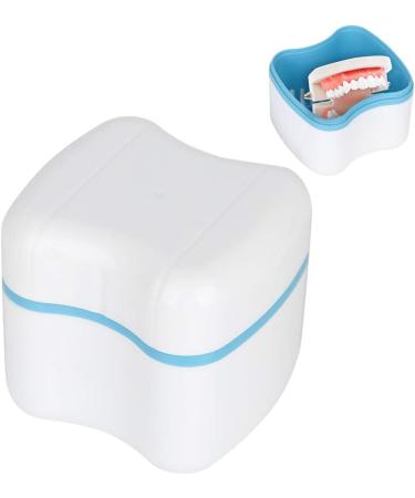 Prosthesis Container - Quick Drying Box for Dentures | Reduce Bacteria & Store Safely (Blue) - Buy Online on GoSupps.com