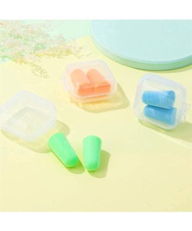 Ear Plugs for Sleep Reusable Noise Cancelling Earplugs for Sleeping Earplugs 5 Sets of Sponge Earplugs Multi-Color Square Boxed Soundproof Earplugs Protection (Color : Mixed Size : 2.4 * 1.2CM) 2.4*1.2CM Mixed - Buy Online on GoSupps.com