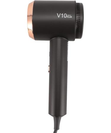 Negative Ion Blow Dryer High Toughness ABS Portable Hair Dryer Side Air Inlet Intelligent Temperature Control Quiet Non Slip for Travel (US Plug 110V) - Buy Online on GoSupps.com