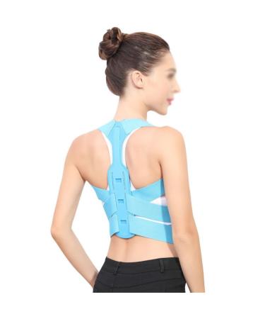 Brace Support Belt Adjustable Back Posture Corrector Clavicle Spine Back Shoulder Lumbar Posture Correction Corset For Posture - Buy Online on GoSupps.com
