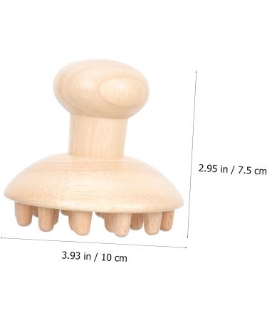 Gleavi 3 STK Wooden Massage Combs - Scalp & Head Massage Tool for Blood Circulation | Ideal for Children - Buy Online on GoSupps.com