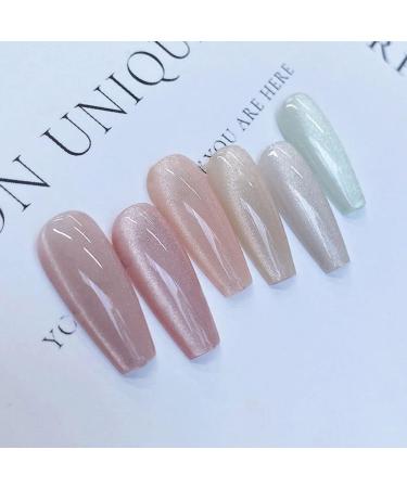15ml Manicure Soak Off Highlight UV Semi Permanent Nail Lacquer Nail Phototherapy Cat Eye Gel Gel Nail Polish - (Color: 6) - Buy Online on GoSupps.com