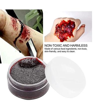 Halloween Kunstblut Modelierwachs - Realistic Face & Body Paint for Vampire Zombie and Horror Effects (15ml) - Professional Make-up for Costumes & Parties - Buy Online on GoSupps.com