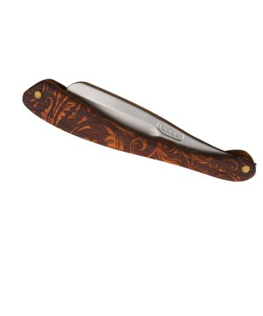 Ipetboom Razor Supplies Stainless Steel Barber Razor Men Razor Supply Razor Blade for Beard Home Supply Foldable Blades Holder Barber Razors for Men Anti-scratch Wood Household Products Man