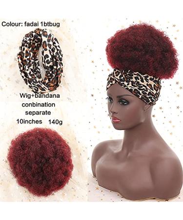 10 Inch Synthetic Buns Boy Wig | Afro Puff Hair Accessories for Girls & Women - Perfect Ballerina Look - Buy Online on GoSupps.com