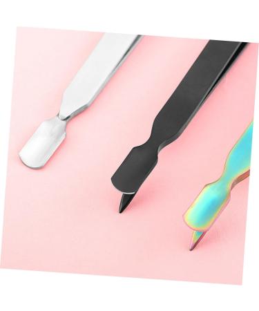 minkissy 1pc Nail Art Nail Art Clip Nail Pincher Professional Nail Nail Tool Clamp Shaping 17*0.9cm Silver - Buy Online on GoSupps.com