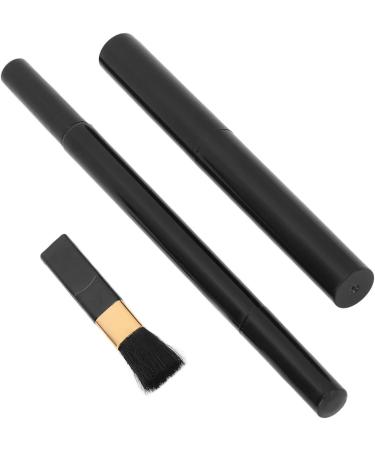 Pongnas 3 Pieces Beard Pencil Filler Dual Head 4 Tips Beard Pencil Waterproof Long Lasting Beard Shaping Pen for Mustache Black - Buy Online on GoSupps.com