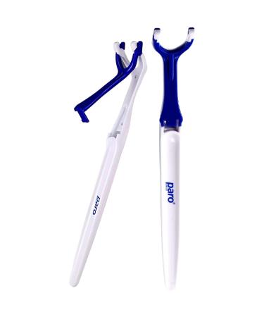 Paro Floss Holder Perfect Grip Reusable Floss Handle Easy Cleaning for Proper Oral Care Made in Switzerland
