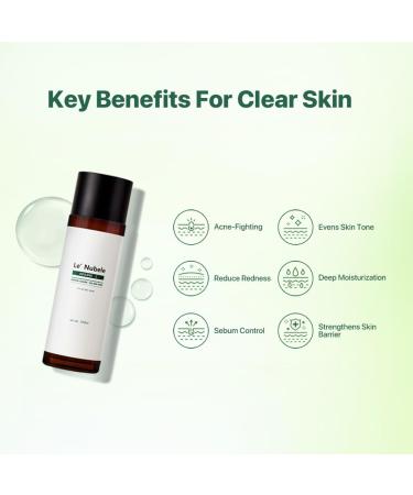 Le Nubele Azulene CICA Skin Toner for Clear Skin Azulene 600ppm Centella Asiatica 5000ppm Hydrating Non-Comedogenic Calming Redness Relief Fungal Acne Safe Korean Skin Care 120ml/4.05 fl.oz. - Buy Online on GoSupps.com
