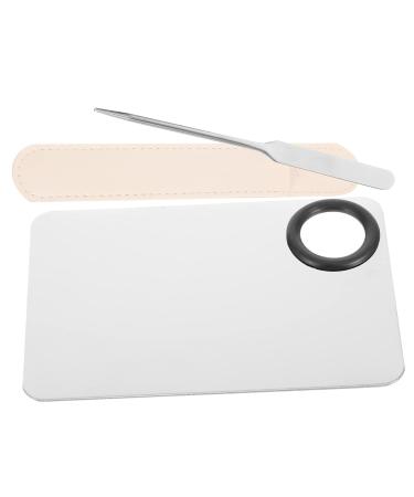 FRCOLOR 4 Sets Liquid Foundation Palette - Korean Makeup Spatula & Cream Mixing Tool for Women - Stainless Steel Portable Artist Essentials - Buy Online on GoSupps.com