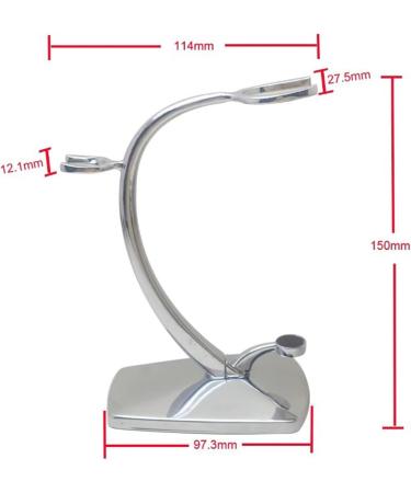 Jhtsole Stylish Shaving Set with Roof Hair Brush & Razor Stand - Perfect Gift for Men Compatible with Fusion 5 - Buy Online on GoSupps.com