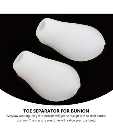 Buy 6 Pairs Little Hammer Bunion Separator Caps - Foot Protectors & Pads for Pain Relief | International Shipping Available - Buy Online on GoSupps.com