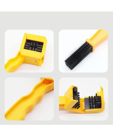 LIZHOUMIL Bike Chain Cleaner Tool for Bikes & Motorcycles - Yellow - Buy Online on GoSupps.com