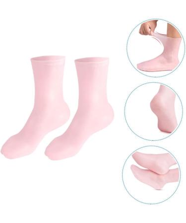 Ipetboom 1 Pair Moisturizing Socks Beach Socks Silicone Moisturizing Socks Silicone Gel Moisturizing Long Socks Women Moisturizing Socks Nursing Sebs Men and Women Care 20x10cm - Buy Online on GoSupps.com