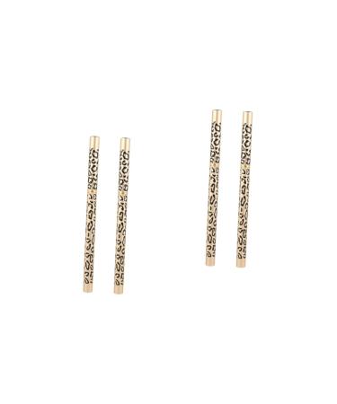 NOLITOY 4 Pcs Black Eyeshadow Makeup Eyebrow Penci Long Lasting Eyebrow Pencils Highlighter Palette Miss 1 count (Pack of 1) Brownx2pcs