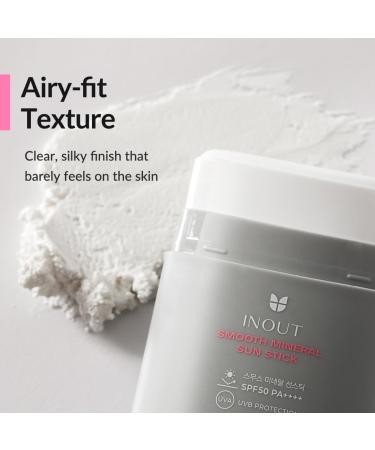  MIZON INOUT SMOOTH MINERAL SUN STICK SPF50 PA++++ (26G) Korean Skincare - Your go-anywhere sun protection in a stick - 24hour long-lasting protection - Suitable for sensitive & acne-prone skin - Buy Online on GoSupps.com