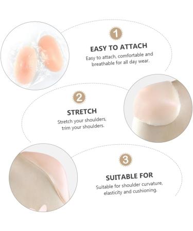 STOBOK 4 Pairs Thick Shoulder Pads for Men and Women - Universal Booster Cushions - Durable Comfortable Support Perfect for Fashion & Fitness - Buy Online on GoSupps.com