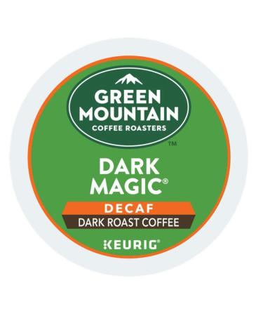 Green Mountain Dark Magic Decaf Extra Bold Coffee 4 Boxes of 24 K-Cups