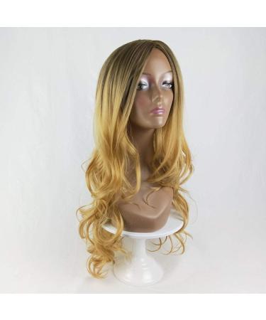 Shop New European & American Gradient Wig - Long Curly Pure White Hair for Ladies - Buy Online on GoSupps.com