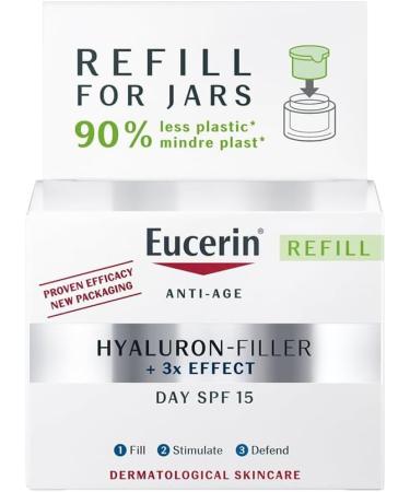 Eucerin Hyaluron Filler Anti-Age Day SPF 15 for Dry Skin Refill 50ml - Buy Online on GoSupps.com