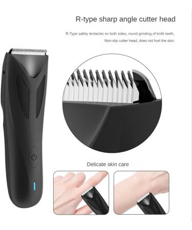 FIGGRITID 1 Set Rechargeable Electric Hair Clipper Hair Clipper ABS Electric Shaver Groin Body Shaving - Buy Online on GoSupps.com
