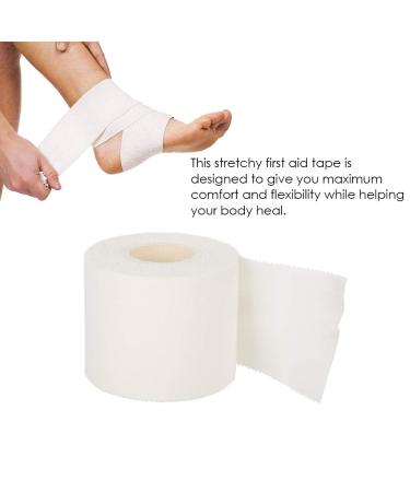 Volleyball & Basketball Tape - Self Adhesive Cotton Bandage for Finger Wrist & Ankle | 2.5 cm (2 x 393.7 in) - Sports First Aid Wrap - Buy Online on GoSupps.com