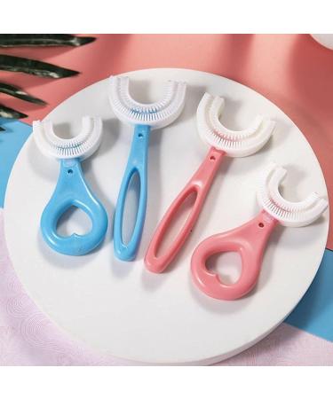 Sentechx All-Rounded Uform Toothbrush for Kids | 360 Oral Cleaning for Ages 6-12 - Blue - Buy Online on GoSupps.com
