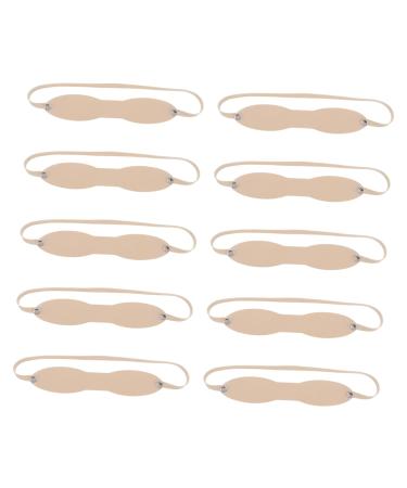 FOMIYES 30 Pcs Eyebrow Practice Skin Silicone Eyebrow Practice Headband Fake Skin Eyebrow Pencil Real Person 22X3X0.2CMx3pcs As Shownx3pcs