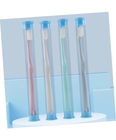 Partykindom 4-Piece Disposable Toothbrush Set for Adults - Practical Hotel & Gum Care Accessories for Pregnant Women - Buy Online on GoSupps.com