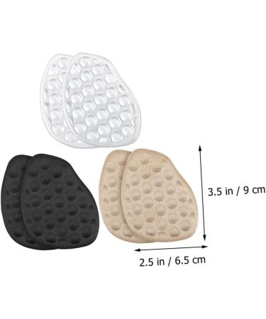 Buy NOLITOY 18 Pairs High Heels Non-Skid Forefoot Pads - Soft Adhesive Metatarsal Cushions for Women - International Shipping Available - Buy Online on GoSupps.com