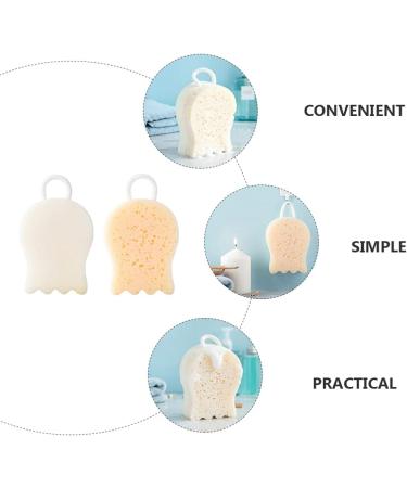 EXCEART Bath Sponge Set - 2 Pcs Exfoliating Mesh Shower Balls & Facial Pads for Ultimate Bathing Experience - Buy Online on GoSupps.com