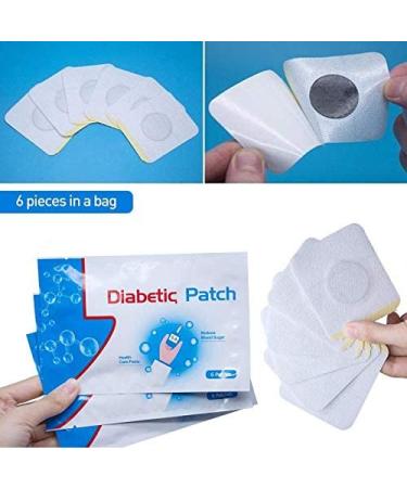 Diabetes Plasters - 60 Pcs/10 Bags Natural Herbs Diabetic Patch for High Blood Sugar - Diabetes Relief - Buy Online on GoSupps.com