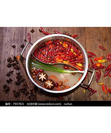 Cygnet Spicy HOT Pot Seasoning Soup Base 500 Grams Two Flavour Chongqing Style & Gluten Flavour (Mix) 2 ( & ) 500g - Buy Online on GoSupps.com