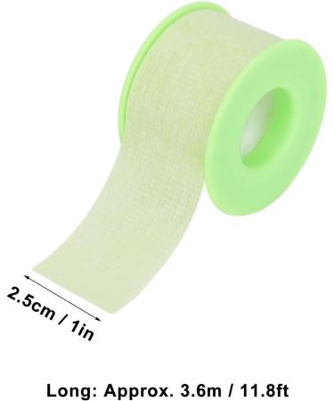 2.5cm Eyelash Adhesive Tape Waterproof Breathable Lash Extension Tape Soft Silicone Gel Eye Tape for Lash Extensions (Green) - Buy Online on GoSupps.com