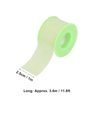 Buy Eyelash Tape - Breathable Waterproof Silicone Gel for Lash Extensions | 2.5cm Green Adhesive Tape - Buy Online on GoSupps.com
