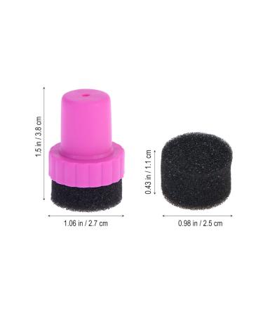 Frcolor 4pcs Nail Brush Set - Polish Sponge Sealant & Stencil for Perfect Manicure | International Shipping - Buy Online on GoSupps.com