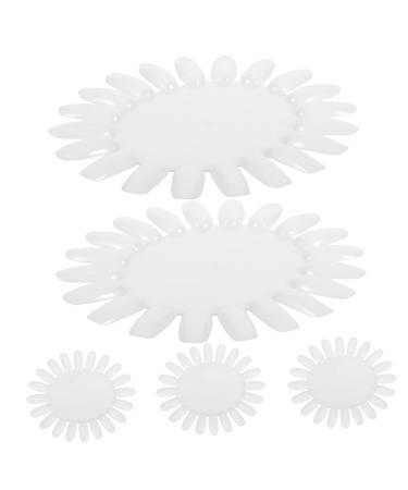 minkissy 1 Nail Gel Polish Nail Polish Display Wheel Nail Art Display Wheel Nail Gel Color Card Nail Art Display Board Nail Polish Rack Nail Art Tips Ribbon Sun Flower Manicure