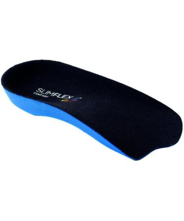 Medium Support 3/4 Length Orthotic Insoles for Plantar Fasciitis & Heel Pain - Podiatrist Recommended for Achilles Tendonitis - Size 1-2 UK - Buy Online on GoSupps.com