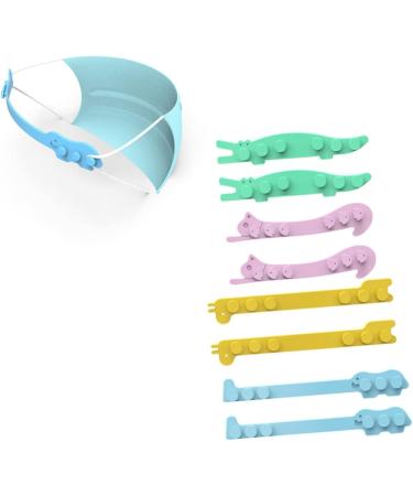 Mobestech 8pcs Clothes Rack Hanger - Connectable Ear Hooks & Face Mask Belt Extenders for Easy Storage - Buy Online on GoSupps.com