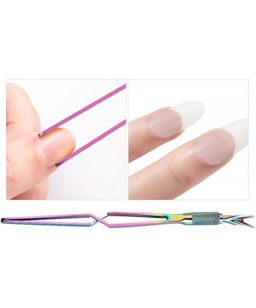 Nail Shaping Tweezers Nail Pinching Tool Stainless Steel Multi-Function C-Curve Pincher Cuticle Cutter for Manicure Pedicure Shaping Tweezers - Buy Online on GoSupps.com