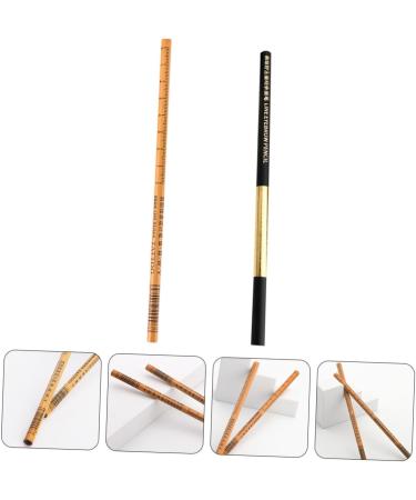 Healeved 2pcs Eyebrow Pencil Brown Eye Liner Pencil Eyebrow Makeup Pens Eyebrow Drawing Tools Wooden 1 count (Pack of 1) As Shown - Buy Online on GoSupps.com