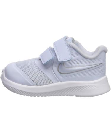 Nike Boy's Star Runner 2 (PSV) Running Shoe - 3.5 UK Child Wide - Half Blue Metallic Silver Volt - Buy Online on GoSupps.com