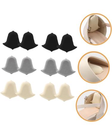NOLITOY 6 Pairs Forefoot Half Size Pad Shoe Cushions - Comfort Heel Grips & Inserts for Women s High Heels - Thickened Polyester Shoe Pads for Enhanced Comfort - Buy Online on GoSupps.com