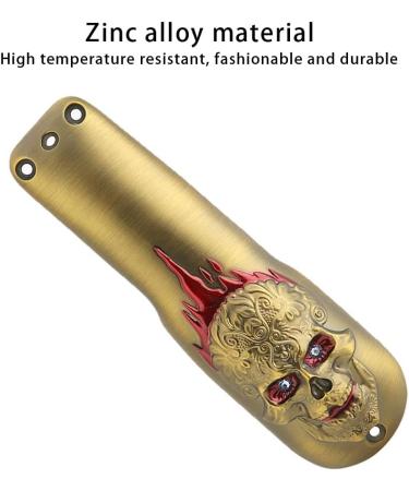 Hair Clippers Full Body Cover Electric Clipper Modified Shell Retro Style Clipper Cover Personalized Fashion Appearance Outliner Trimmer Cover (Skeleton-Gold) - Buy Online on GoSupps.com