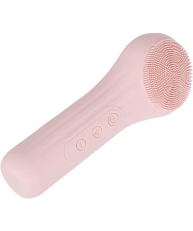 Electric Face Cleansing Brush Vibration Heating Waterproof Silicone Facial Deep Cleansing Brush - Buy Online on GoSupps.com
