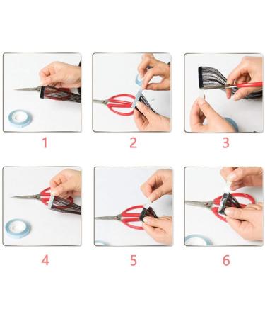 Youway Hair Extension Adhesive Tape - 2 Rolls (6m) High Adhesive Hair Tape Replacement for Tape-In Extensions - Buy Online on GoSupps.com